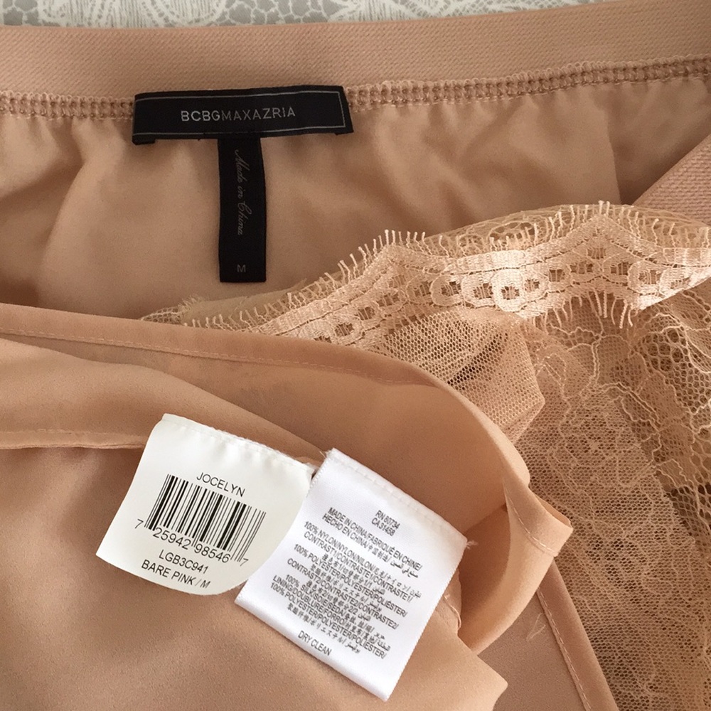 bcbgmaxazria jocelyn lace pencil skirt - Picture 6 of 7